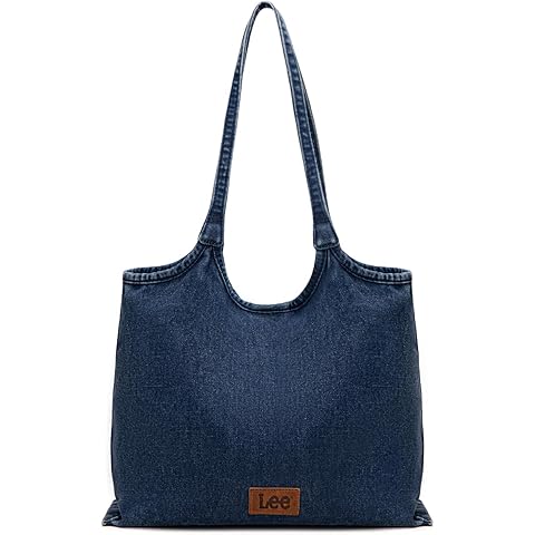 Montana West x Lee Denim Tote Bag for Women Casual Hobo Shoulder Bag & Handbags for Work, Travel, Shopping
