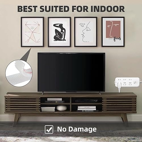 Miniatura 4 de 3M Dual Lock SJ3560 - Cinta adhesiva de bloqueo doble de 1 pulgada × 6 pies, transparente, 2 unidades, cinta adhesiva de bloqueo de gancho para