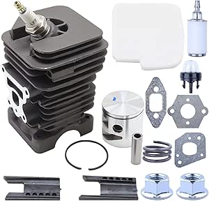 Per Poulan Pro PP4218AVX Kit Carburatore 18'' 42cc Con - Foto 2