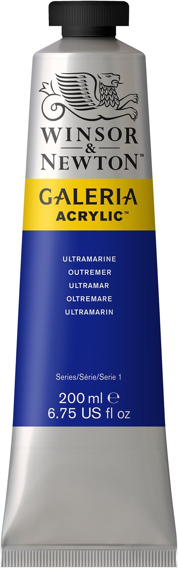 Winsor & Newton Galeria Acrylic Color, 200ml Tube, Ultramarine, 6.76 Fl Oz (Pack of 1)