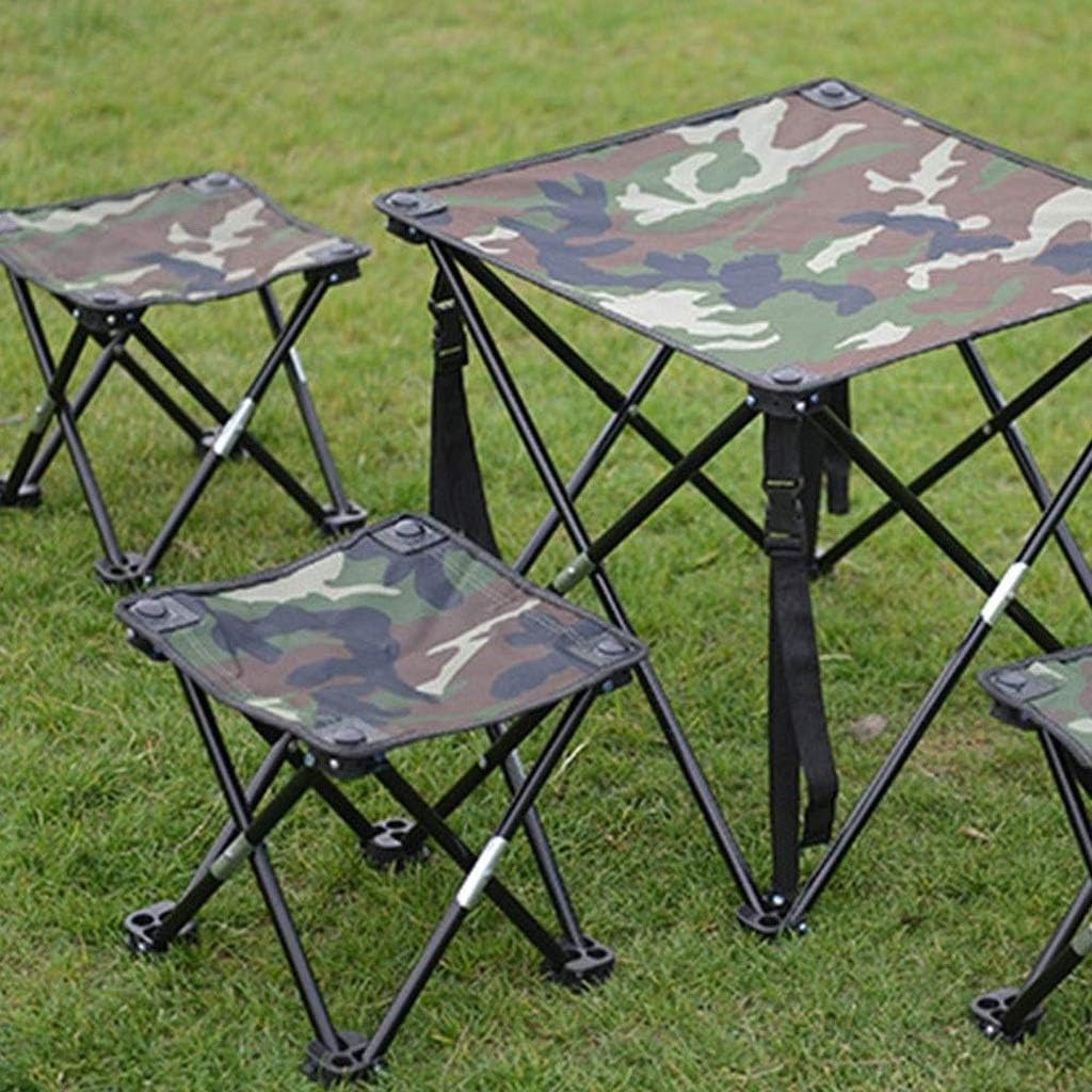 Portable Folding Camping Stool Ultralight Compact Camp Footrest Stools/B