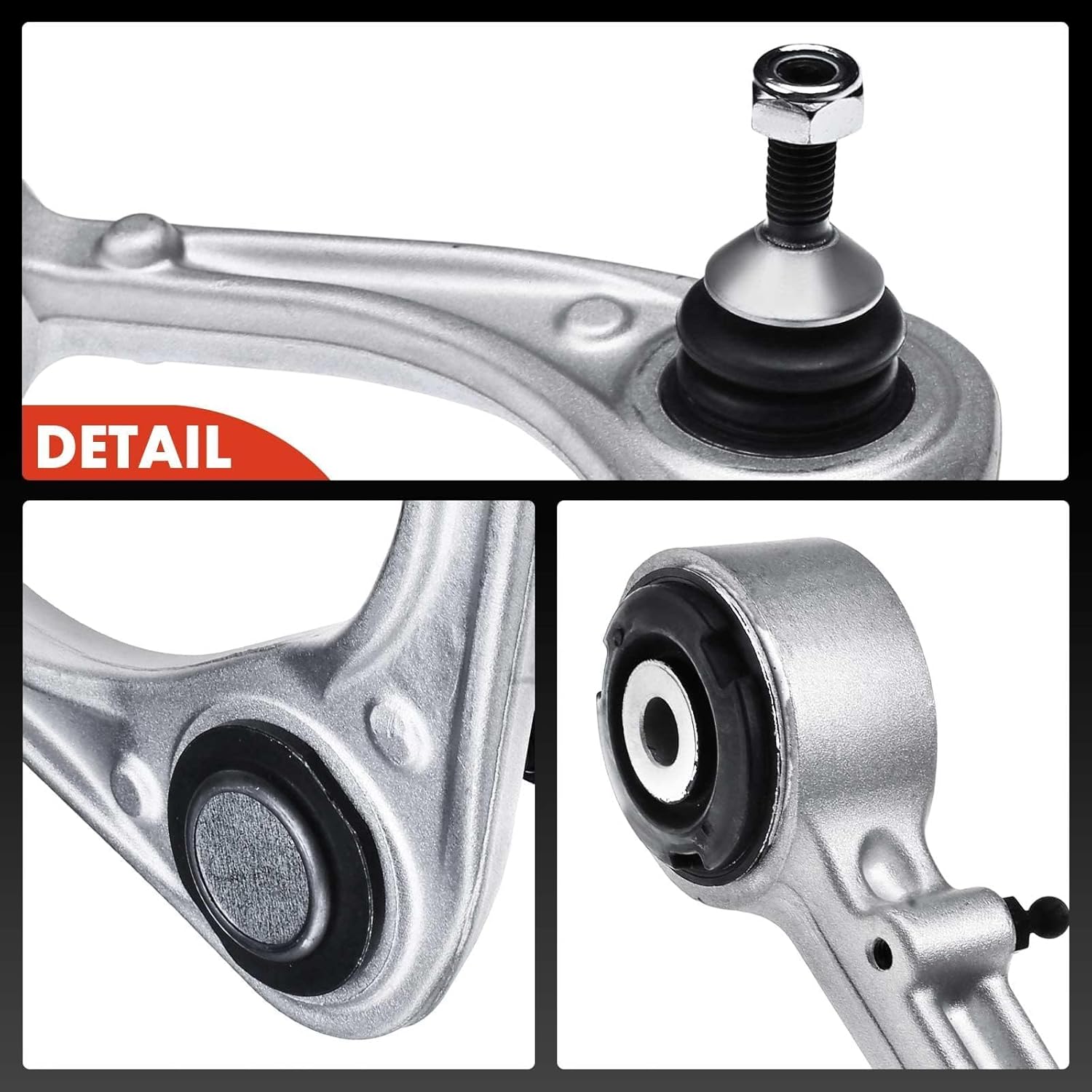A-Premium Front Right Upper Control Arm, with Ball Joint & Bushing, Compatible with Cadillac CTS 2008 2009 2010 2011 2012 2013 2014 2015, RWD Only