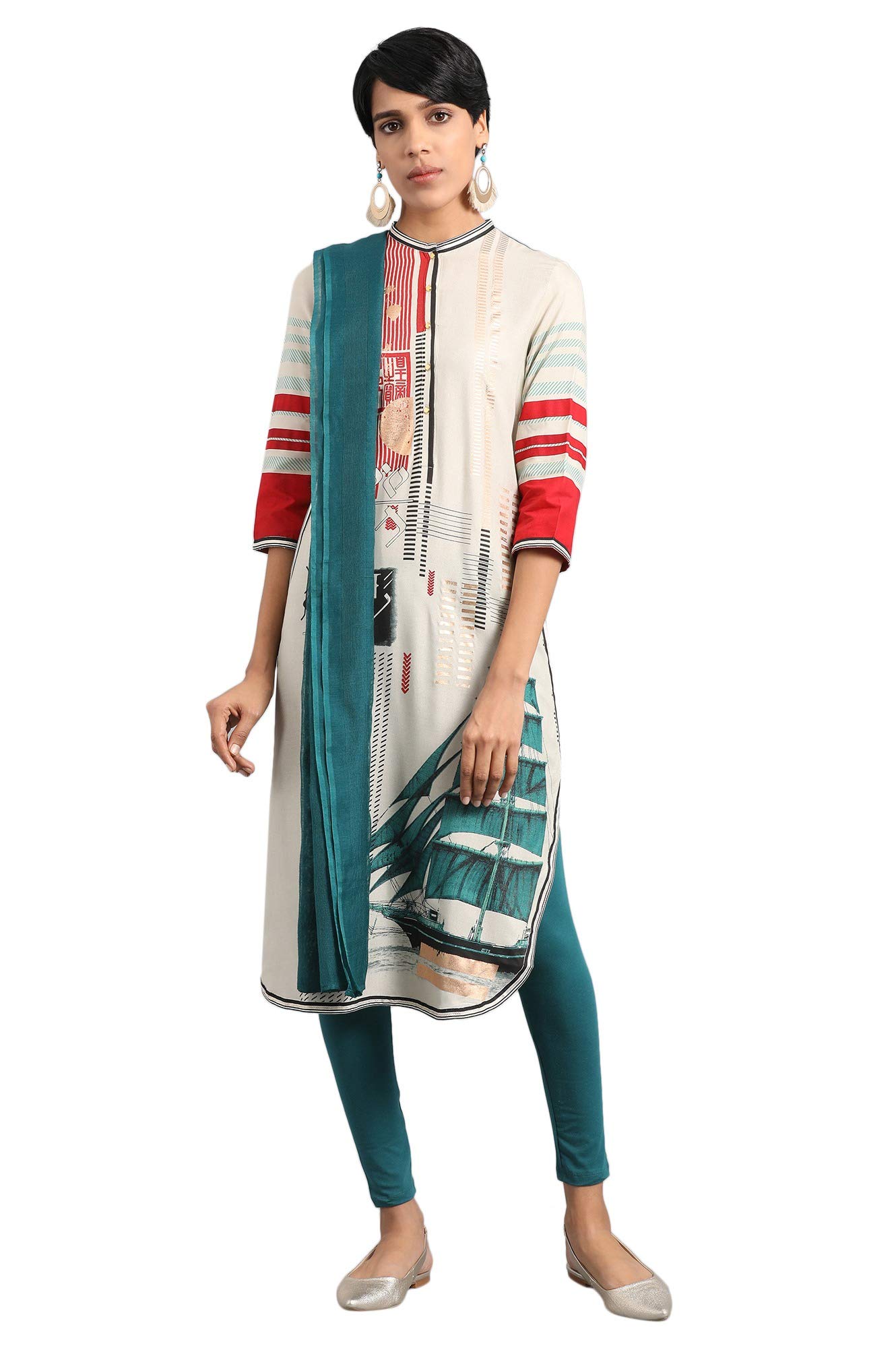 Women's Rayon Straight Kurta