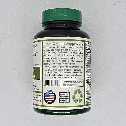 Miniatura 3 de Green Organic Supplements Neuropatía, daño nervioso, neuralgia del trigémino (paquete de 3)