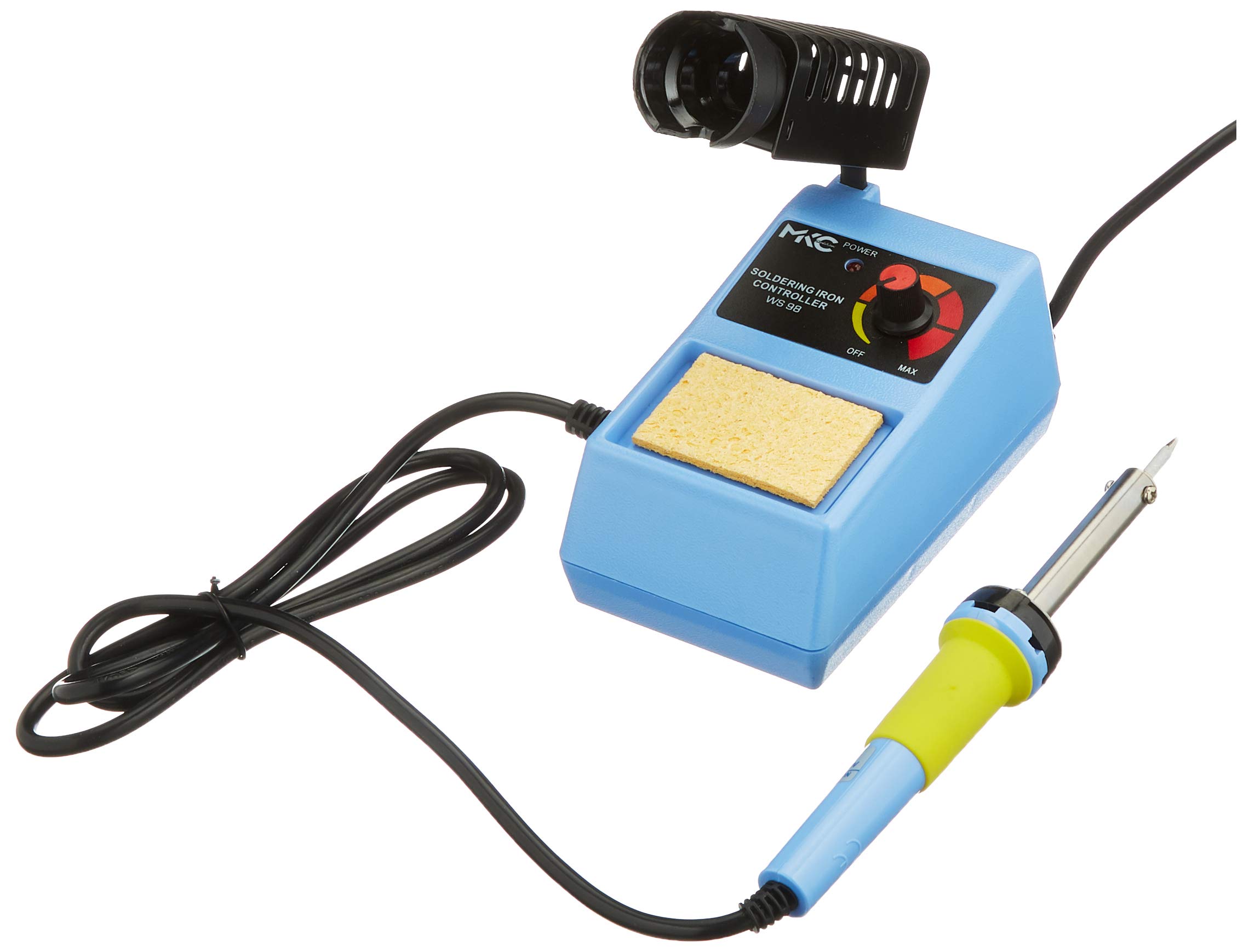 MKC WS-98 Stazione Saldante 48W Blu Temperatura Regolabile 150-450°C Analogica