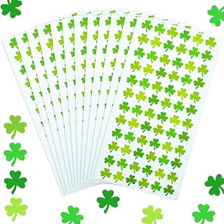 Kids Stickers, St.Patrick's Day Stickers, Lucky Shamrock, Irish Decorative Stickers, Teacher Reward Stickers, Party Decoration