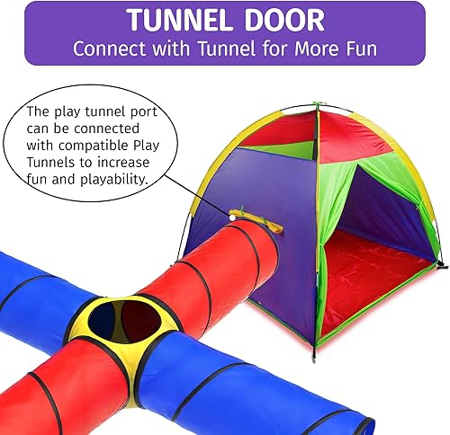 Miniatura 4 de Carpa para niños Alvantor, para camping, exteriores, interiores, patios de juegos, regalo de Navidad
