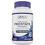 ULTALIFE Advanced Saw Palmetto Prostate Supplement for Men with Beta Sitosterol Promotes Urinary Comfort, Sleep Quality & Prostate Health 90 Capsules