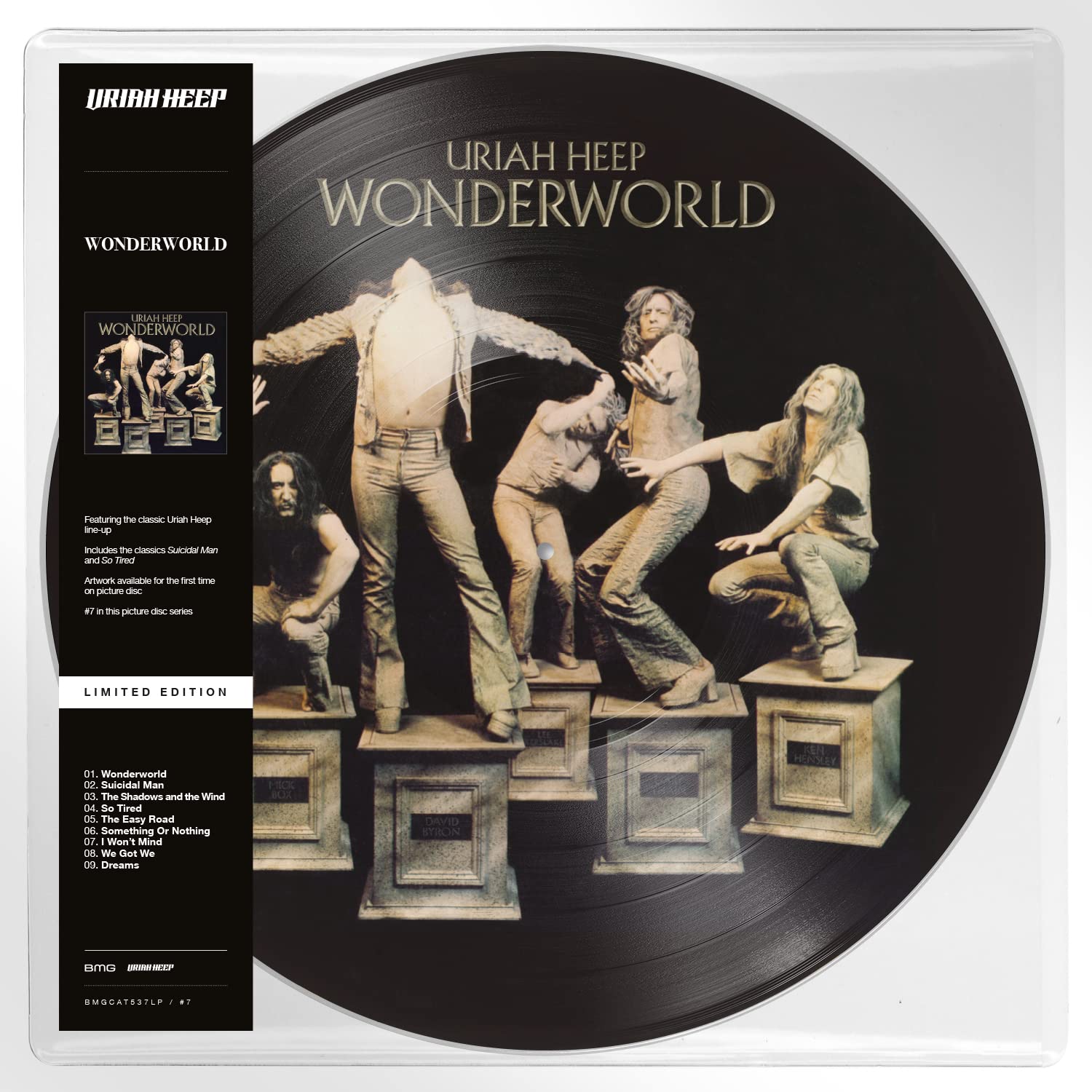Uriah Heep Wonderworld LP New 4050538689846