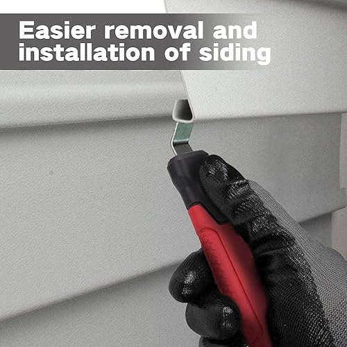 Miniatura 6 de Herramienta de extracción de revestimiento de vinilo con mango extra largo, mango de agarre antideslizante de vinilo de hoja de acero para