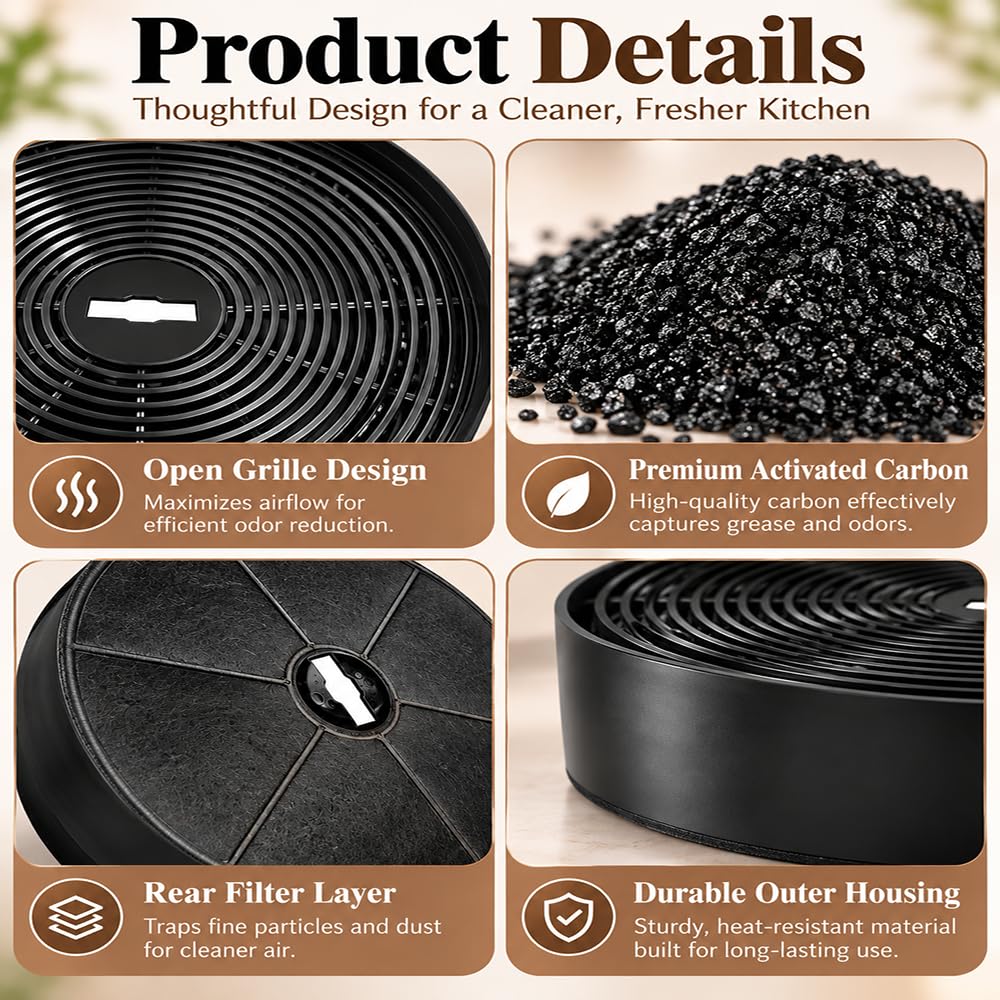 Filtro Carbón Activo Campana, para Oranier KSC 700 C Recambio