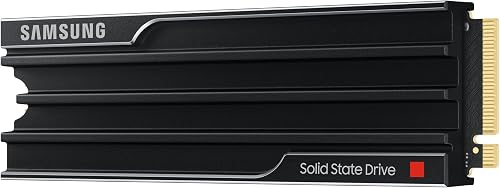 Samsung Memory MZ-VAP2T0CW 9100 PRO 2TB Internal SSD with Heat Sink, PCIe 5.0 x4, NVMe 2.0, SSD Designed for Pros & Gamers, Compatible with PC & Playstation 5, 5 Year Limited Warranty (UK Version) - 3