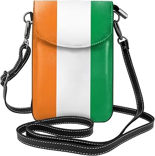 Small Cell Phone Purse 7.6x4.9in HYTTER Flag of Ivory Coast Prints Fashionable, Practical, and Multifunctional for Walking, Camping, Shopping, Travel
