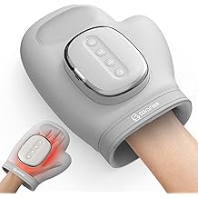 COMFIER Cordless Hand Massager for Arthritis and Carpal Tunnel, Updated Bigger Electric Hand Massager with Heat and Compression,Wrist, Finger Massage,Gifts for Women,Men