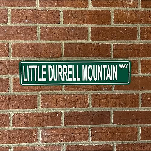 Vista 409 de Ohio Mountains Pick Your Mountain Compatible/repuesto para Ballards Hill United States Mountain Aluminio Metal Tin Street Sign Style decoración
