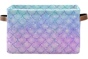 Captivating Mermaid Storage Basket: An Enchanting Tidy Haven
