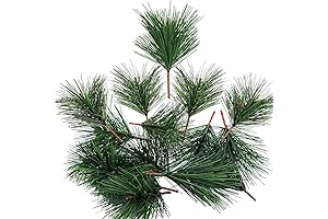 20 Artificial Pine Branches for Crafts and Holiday Decorations