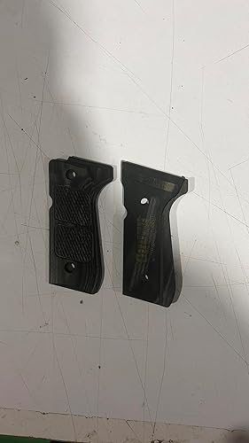 Miniatura 17 de Guuun Empuñadura de madera para Beretta 92/96 de tamaño completo 92FS Grips, panel de mango de pistola compuesto de madera de color A