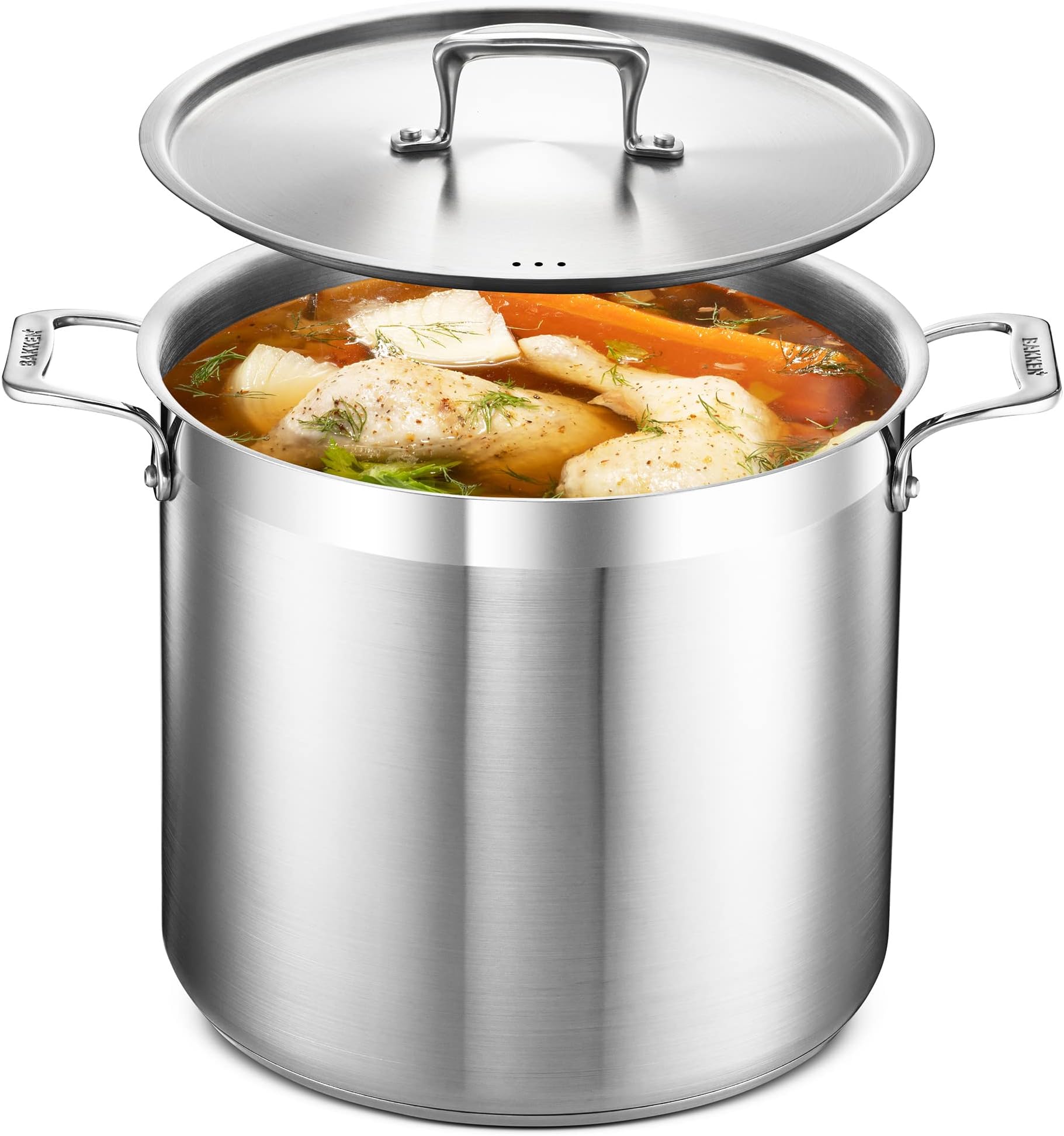 Cuisinart 12Quart Stockpot w/Lid, Chef's Classic