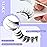 Magnetic Eyelashes with Applicator Reusable Magnetic Lashes without Eyeliner Natural Anime No Glue Needed Magnetic Lashes Manga Magnetic Eyelashes Kit by ALICE
