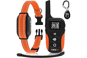 PaiPaitek Dog Vibration Collar with Controller: No-Shock Training