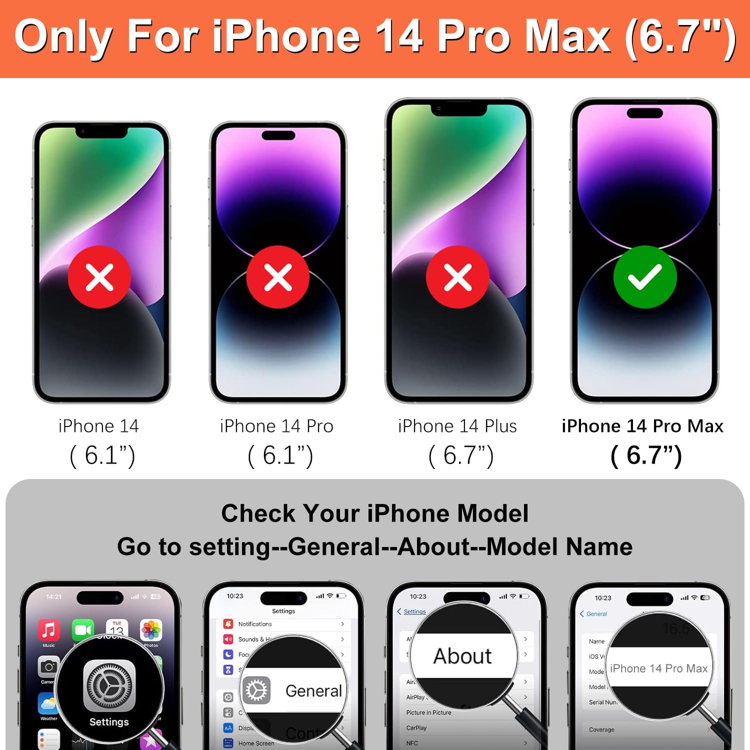 iCoverCase Compatible with iPhone 14 Pro Max Phone Case with Card Holder, Wallet Case for Women Men RFID Blocking PU Leather Protective Case 6.7 Inch (Black Leopard) - Image 2