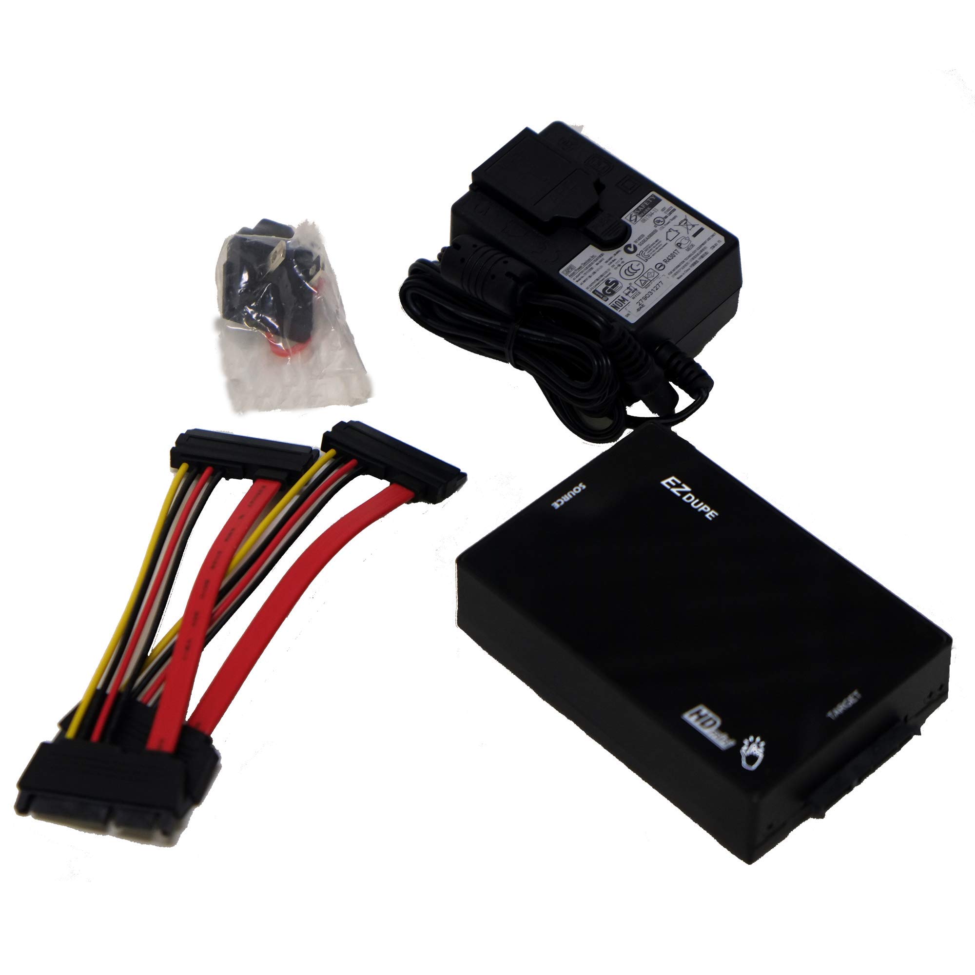 EZ Dupe - Duplicatore per disco rigido da 1 a 1 con touch screen per memoria SSD da 3,5" e 2,5", 150 mb per secondi di velocità copiatrice (serie SOHO HDMini) DM-HS0-2H1BTP