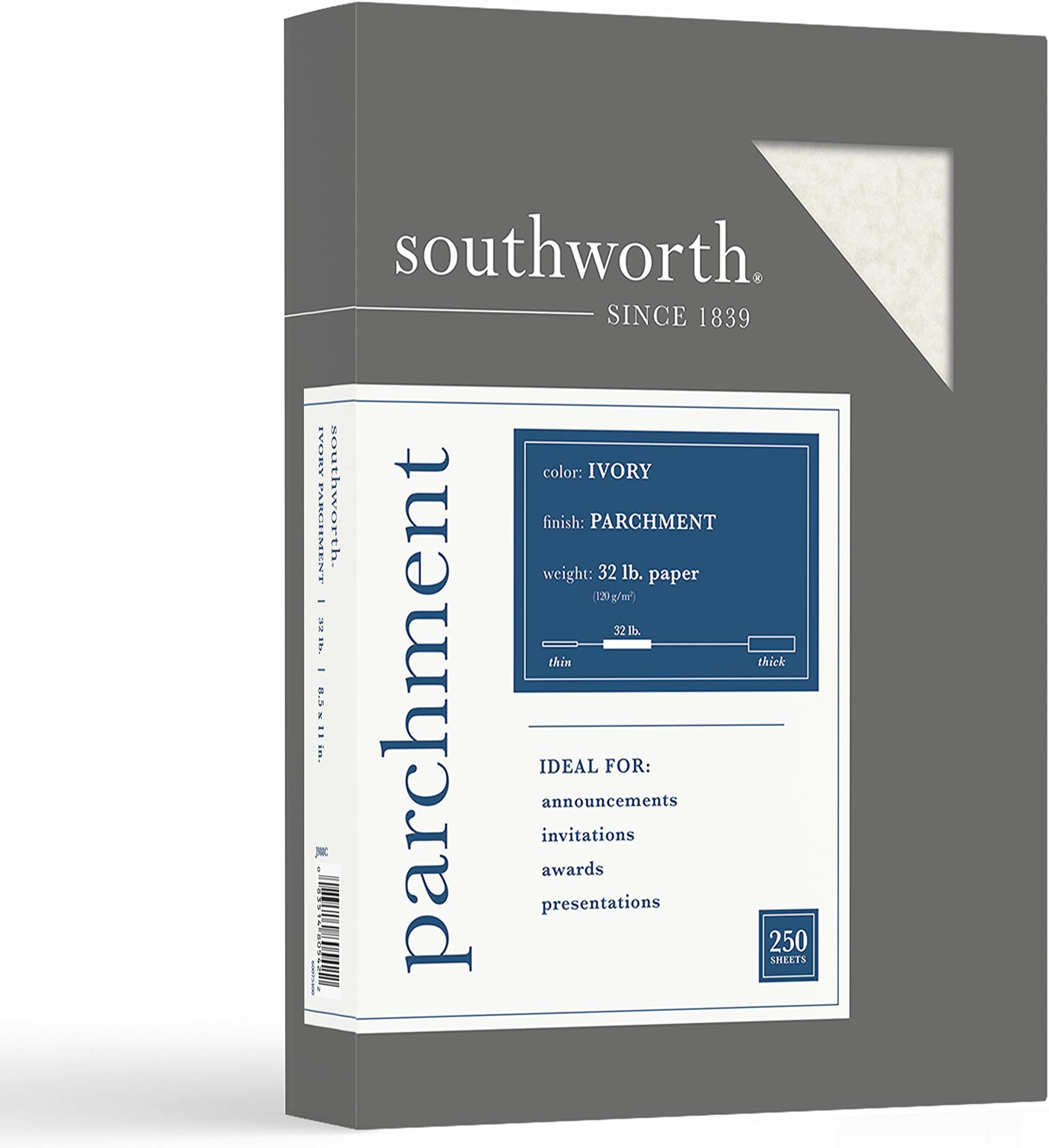 Southworth Ivory Parchment Paper
