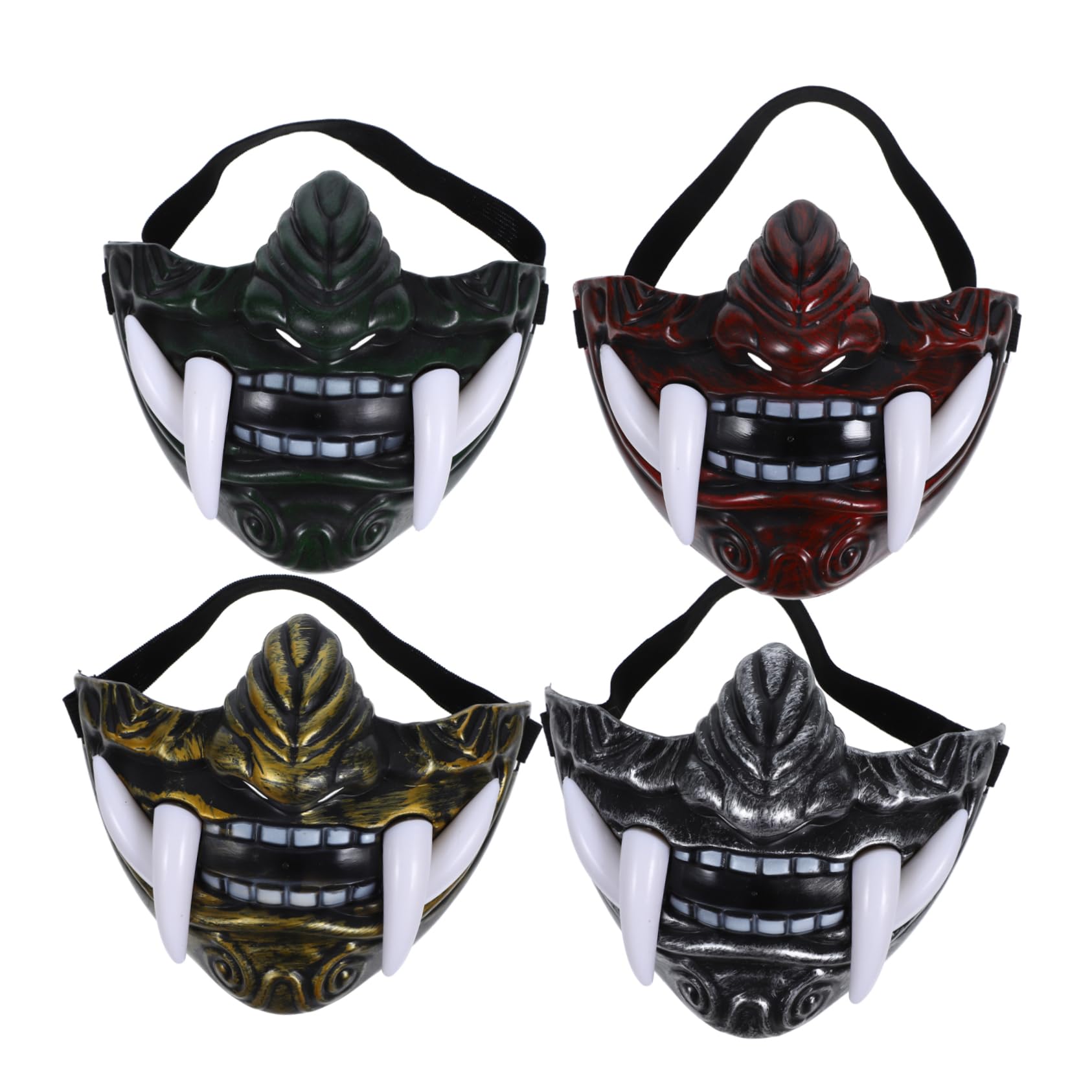 ibasenice 12stücke Tush Maske Japanische Stil Masquerade Masken Für Halloween Und Kostümpartys Kreative Party Requisiten