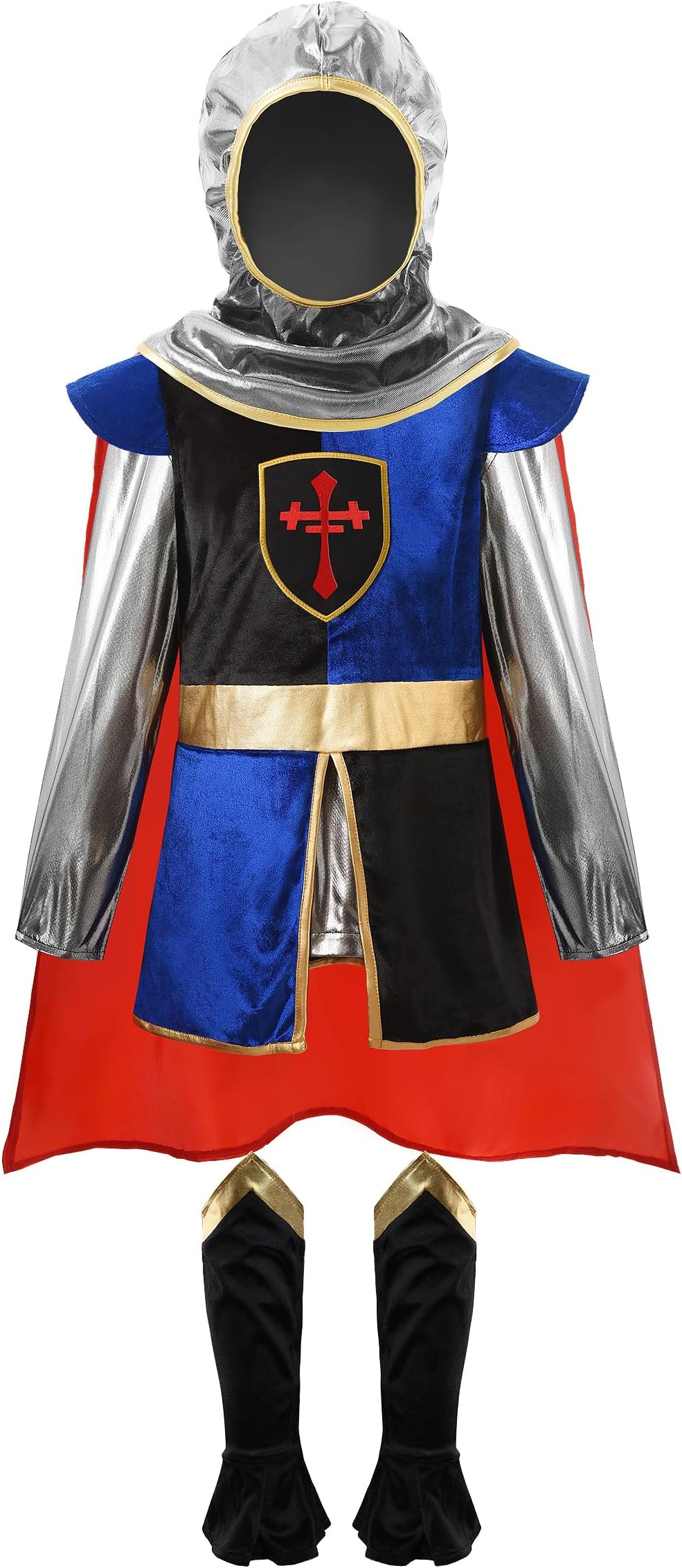 ReliBeauty Kids Knight Costume for Boys and Girls