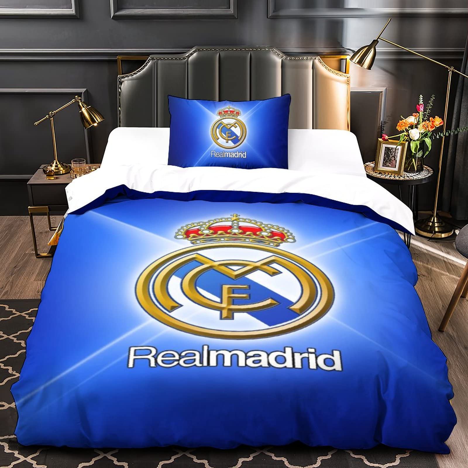 Funda Nordica Cama 135 Funda Nórdica Real Madrid 50% Algodón 50