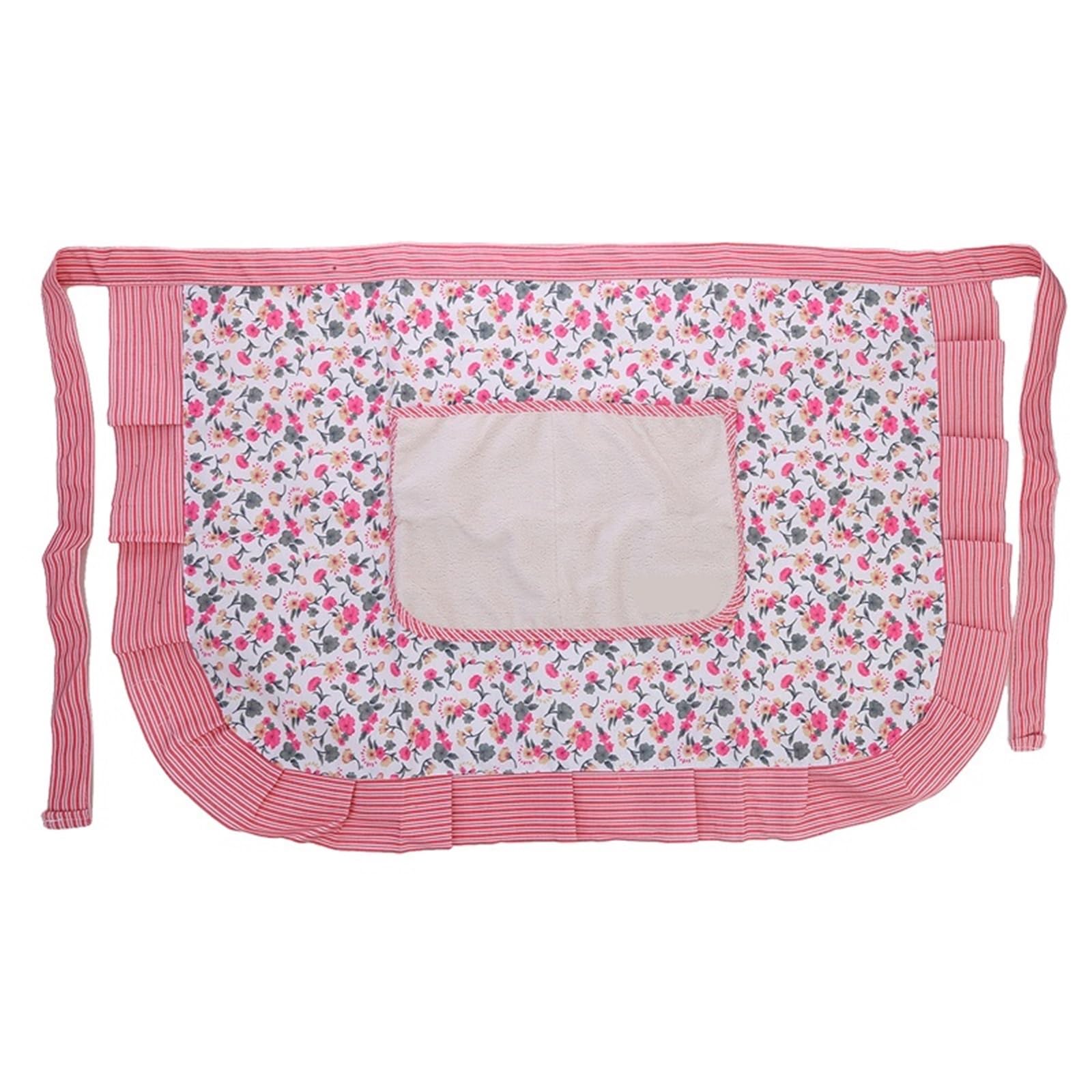Tabliers demi-bistro Tablier de cuisine taille courte en dentelle, bavoir demi-taille, Costume femme chambre avec for serveuse