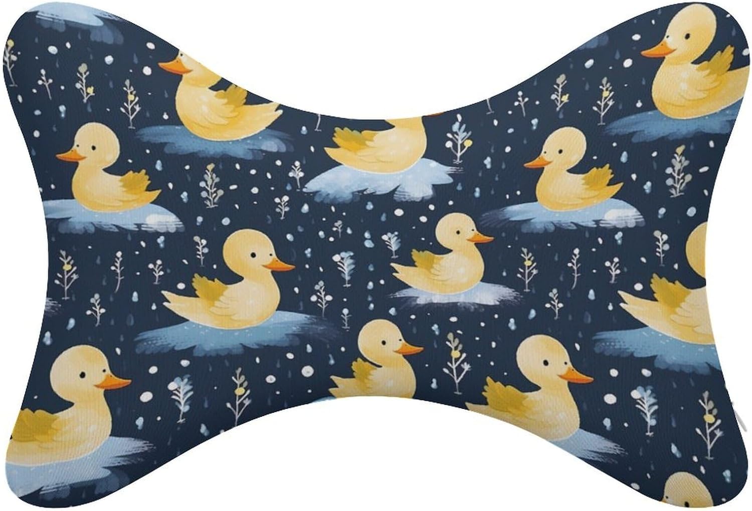 Cute Duck 2 Pack Car Neck Pillow Car Headrest Soft Car Pillow for Most Cars