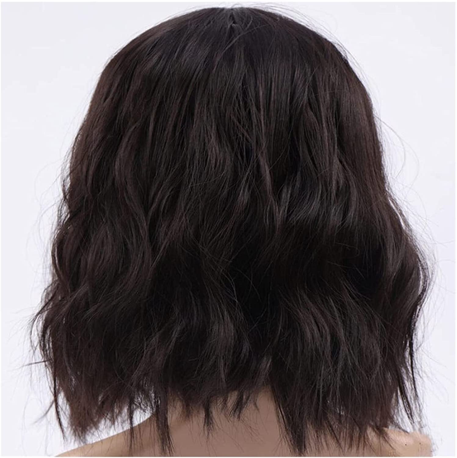 Parrucca Copricapo Onda Corta Riccia Con Botti Parrucche