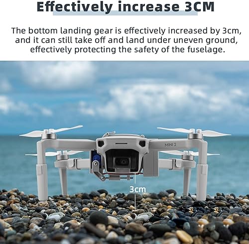 Miniatura 3 de Mini 2 Airdrop System para DJI Mini 4K / Min 2 SE/Min 2 / Mavic Mni Payload Drop Device Drone Pesca Cebo Liberación Anillo de Boda Herramientas de