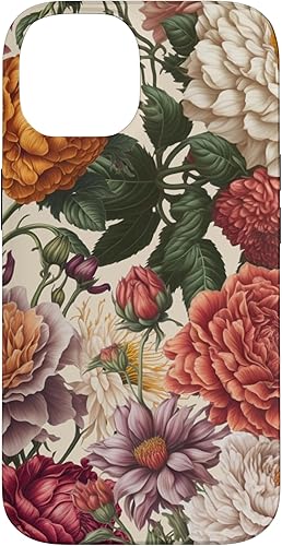 Miniatura 4 de Funda para iPhone SE (2020)  7  8 Lindas Flores Vintage Botánico Floral Ilustración Mujer