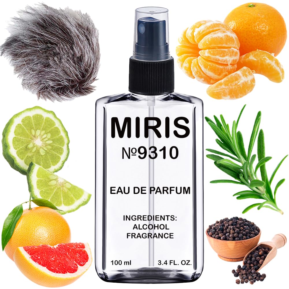 MIRIS No. 9310, Inspired by Light Blue Pour Homme, Long-Lasting Eau de Parfum for Men, Spray 3.4 Fl Oz / 100 ml