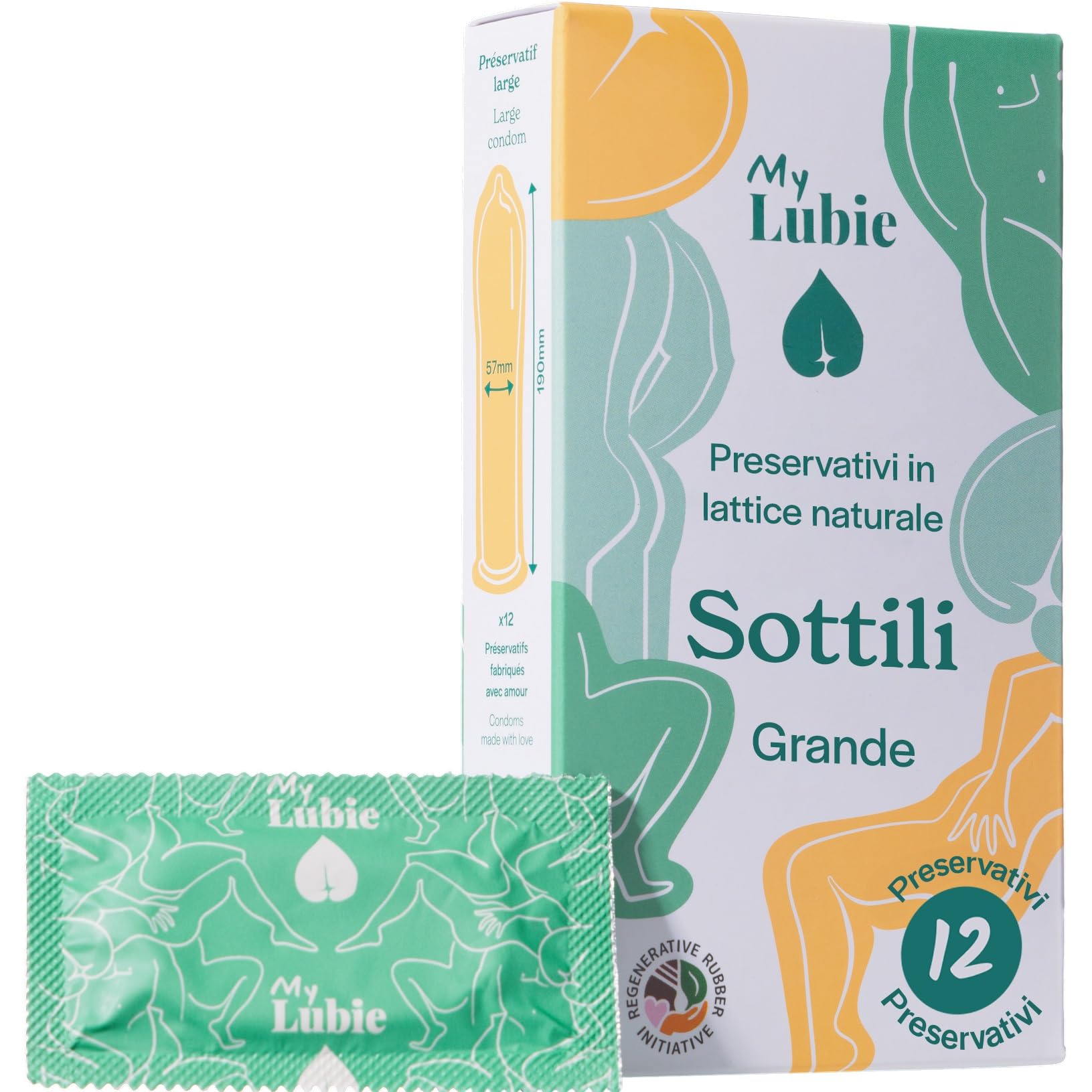 My Lubie Preservativo Ultra Finos LáTex Natural Large 12Uds-image