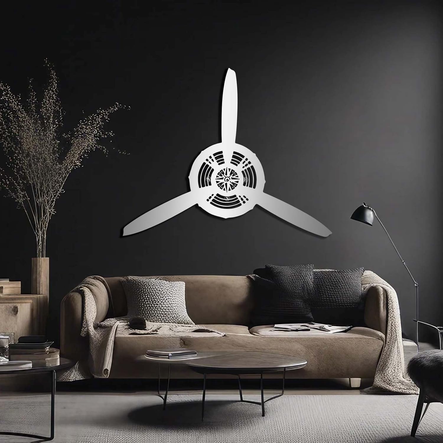 Metal Propeller Wall Art, Propeller Wall Decor, Boat Propeller