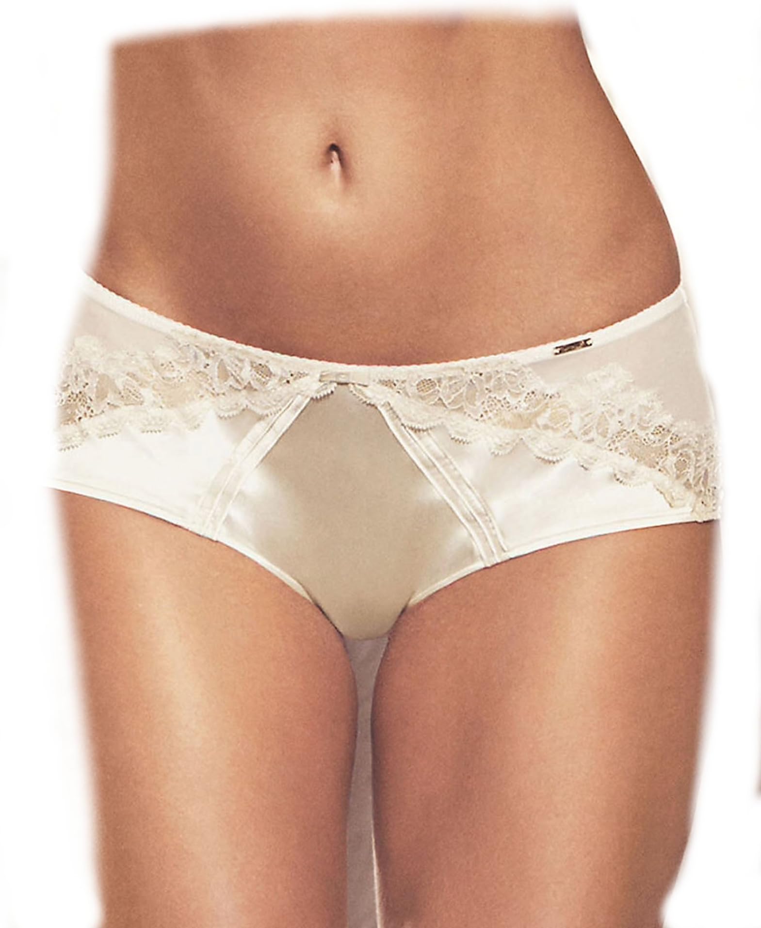 Marks and Spencer Rosie for Autograph Silk and Lace Low Rise Shorts Knickers