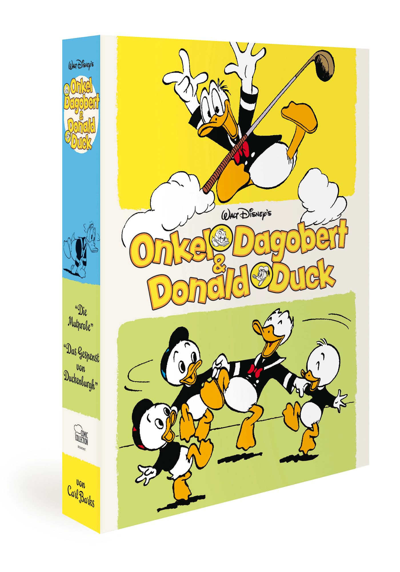 Onkel Dagobert und Donald Duck von Carl Barks - Schuber 1947-1948: Die Mutprobe & Das Gespenst von Duckenburgh