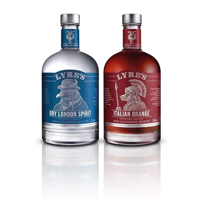 Buy Lyre's Pink Gin Fizz NonAlcoholic Cocktail Set (Pack of 2) Dry London (Gin Style