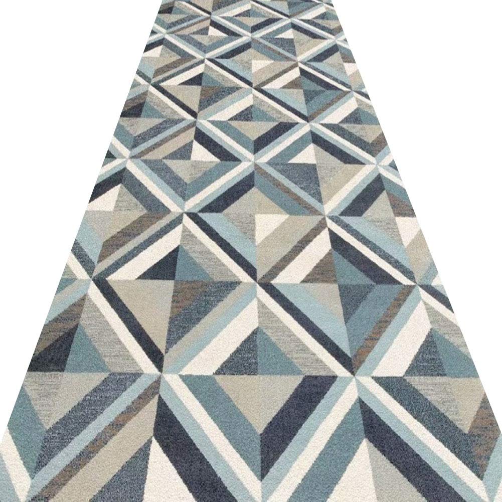 Tapis de passage couloir design treillis pour entrée et galerie