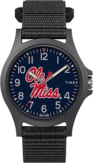 Relógio masculino Collegiate Pride 40 mm, Ole Miss Rebels