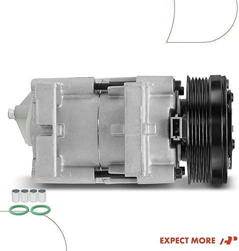 Miniatura 9 de A-Premium Compresor de CA con embrague compatible con Ford Explorer 1996-2001, Mustang, Aerostar, Thunderbird & Mercury Cougar, Mountaineer, FS10