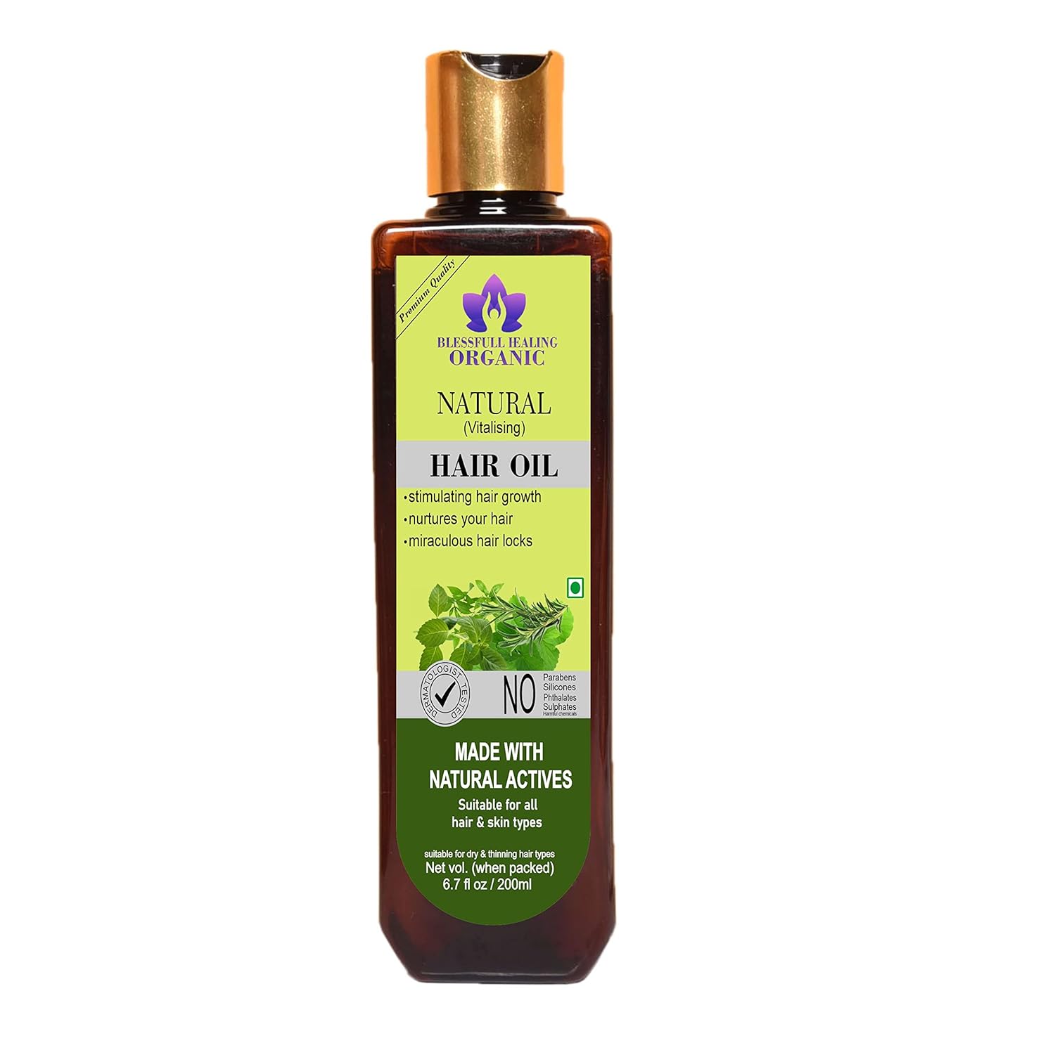 Blessfull Healing Luxury Vitalising Hair Oil - 300Ml