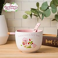 Vista 164 de Silver Buffalo The Powerpuff Girls Girl Power Featuring Blossom, Bubbles, and Buttercup Ceramic Ramen Noodle Rice Bowl with Chopsticks, Microwave