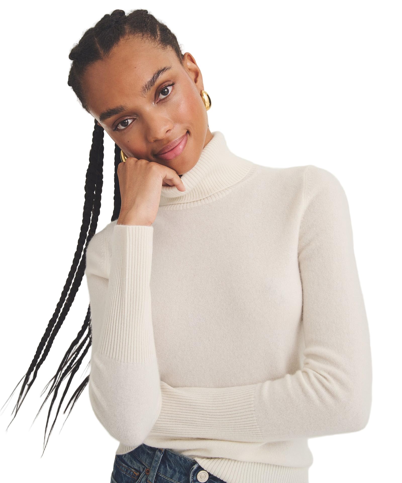 NAADAM Cashmere Classic Turtleneck