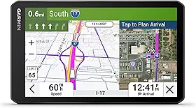 Garmin Dezl Otr720, Navegador Gps Grande de 7 Pés, Roteamento Personalizado para Caminhões, Imagens de Satélite, Velocidade do Vento, Disponibilidade de Docas de Carga E Estacionamento Compartilhadas