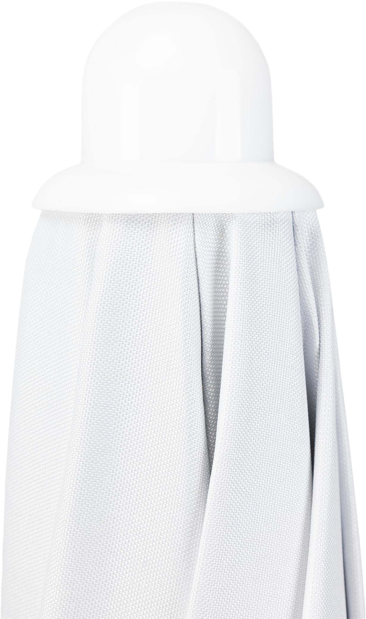 CRESSI Sunshell Pro Umbrella White/Black/Yellow - Lightweight and Portable Outdoor Parasol, Adjustable and Inclinable to Protect You from the Sun and Bad Weather, Ø 220cm, Unisex